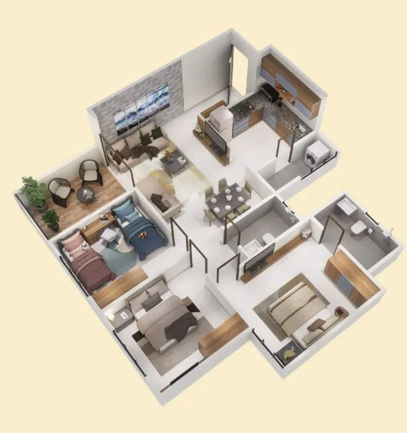 45 Shashwat Heights 2.5BHK Image